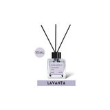 Home Art Plus Lavanta Kokulu Bambu Çubuklu Kare Oda Kokusu 50 ml