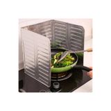 Home Aveo 1 Adet FOLYO Yağ Sıçratmaz Ocak Arkası Alüminyum Koruyucu, Piknik Tüpü Rüzgar Önle 84x32.5 Cm