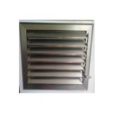Home Banyo Menfezi Bronz Renk Aluminyum 50x52 Cm Dış Ölcusunde
