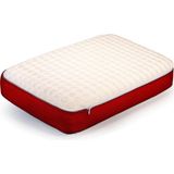 Home Bedding Visco Bubbli Tombik Yastık Bordo, Visco Yastık, Ortopedik Yastık