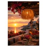 Home Bohem Handmade Doğal Rafya Hasır Avize