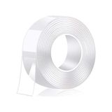 Home Çift Taraflı Nano Bant Extra Güçlü Yeniden Kullanılanilir Silikon Bant Şeffaf 1 Metre