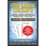 HOME CLEANING CHECKLISTS: Professional House Cleaning Checklist System | Daily & Deep Cleaning Use | 50 Tear Out Housekeeping Checklists for Homes, Rentals, Airbnb, & Cleaning Businesses | 6x9 Inches