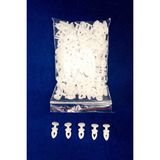 HOME CO Elegant Home Tekstil Geçmeli Perde Ruleti Perde Halkası - Beyaz - 1