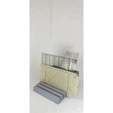 Home Çok Bölmeli Cetvel Düzenleyici | Masaüstü Organizer | 13×14 cm STOKTAKİ RENK GÖNDERİLİR