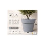 Home Dekaform Alba Beton Görünümlü Dekoratif Saksı Büyük Boy Ultra Hafif İç ve Dış Mekan Saksısı