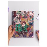 Home Demon Slayer Tanjiro Spiralli Defter A5 (50 YAPRAK)