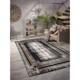 Home Dream LYKIA Gri Antrasit Modern Halı LYK002