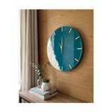 Home Duvar Saati 35 Cm- Şık Ve Modern Tasarım-Epoxy Duvar Saati-Dekoratif Saat