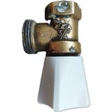 Home Eca Uyumlu 3/4" Radyatör(Petek) Vana Başlığı - Beyaz