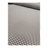 Home Ekose desen sofra bezi piknik örtüsü çok amaçlı pamuklu zefir kumaş ( Kahverengi 100 x 170 )