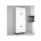 HOME GALLERY 4 Raflı Çok Amaçlı Dolap Banyo/mutfak Dolabı En:70 Cm Yükseklik:172 Cm Derinlik:32 Cm %100 Mdf