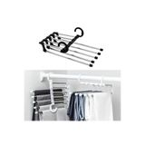 Home Hareketli Dolap İçi Pantolon Kravat Şal Askı Sistemi Düzenleyici Katmanlı Askılık Organizer