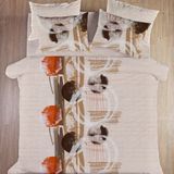Home Harmony Geo Nevresim Takımı - 160 x 220 cm - Kahverengi