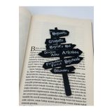 Home Harry Potter Yol Tabelaları Kitap Ayracı 3D Baskı