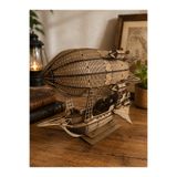 Home Hava Balonu Mekanizmalı Dekoratif Ahşap Gemi -300 Parça 3d Puzzle Maket