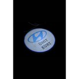 Home Hyundai Kişiye Özel İsimli Pilli Kapı Altı Logo 2'li - Montajsız Oto Aksesuar