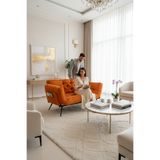 Home Ikili Yataklı Koltuk | Mekanizmalı Kanepe | Ergonomik Çekyat | Turuncu