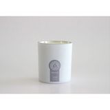 Home In Joy Mum 250G Soya Sevgililer Günü Kutu Beyaz-Silver 500G Cam 8X9CM Tuberose - 1 Adet