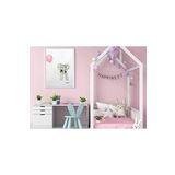 Home In Joy Yağlı Boya%100 El Yapımı Tablo Bebek Odası 50Cmx53Cm beyaz