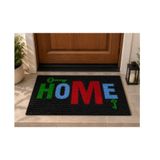 Home Kaymaz Taban Kapı Önü Paspası, Gri, 40X60 Cm