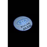 Home Kia Kişiye Özel İsimli Pilli Kapı Altı Logo 2'li - Montajsız Oto Aksesuar