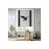 Home Kız ve Erkek Odası - Güçlü Kartal Desenli Genç Odası Stor Perde – Modern Spor Tasarım