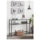 Home Lena Dresuar Kahve Köşesi Modern Konsol 100 cm Füme Cam