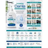 Home Life Homm Bitkisel Homm Clean Iyonize Damla Çok Amaçlı Temizleyici Plastik Şişede Derin Temizlik