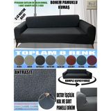 Home Lux Bohem Pamuklu Kumaş Koltuk-Kanepe Kılıfı 3lü Komple Giydirme Kalın ve Dayanıklıdır Henüz Yorum Yazılmamış. - 180 x 240 cm - Antrasit