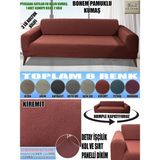 Home Lux Bohem Pamuklu Kumaş Koltuk-Kanepe Kılıfı 3lü Komple Giydirme Kalın ve Dayanıklıdır Henüz Yorum Yazılmamış. - 180 x 240 cm - Kiremit