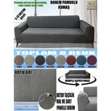Home Lux Bohem Pamuklu Kumaş Koltuk-Kanepe Kılıfı 3lü Komple Giydirme Kalın ve Dayanıklıdır Henüz Yorum Yazılmamış. - 180 x 240 cm - Koyu Gri