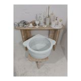 Home Mermer Kurna- Köşeli Kurna-hamam Kurnası-banyo Kurnası-ev Hediyesi-mermer Ev Aksesuarlar
