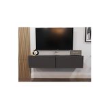 Home Mobiga Perna Duvara Monte Tv Ünitesi 150 Cm Antrasit