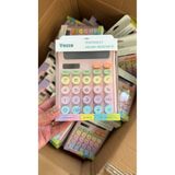 Home Pastel renkli hesap makinası büyük ekran
