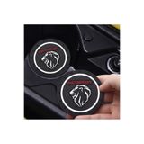 Home Peugeot Logolu Silikon Bardaklık Altlığı 2’li Set Araç Içi Bardak Altlığı Aksesuar