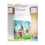 Home Roblox Desenli 3d Dijital Baskılı Tek Kişilik Erkek Çocuk Genç Çarşafsız Nevresim Takımı Uyku Seti