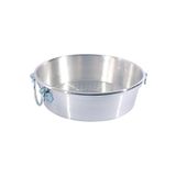 Home Salça Pekmez Leğeni Tarhana Tavası Kulplu Çap: 70 Derinlik 20 Cm 130 ml Kalınlık Alüminyum