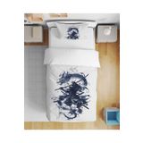 Home Samuray Ninja 3D Dijital Baskılı Tek Kişilik Çarşafsız Genç Erkek Çocuk Nevresim Takımı