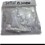 Home Şeffaf Eldiven 100 Adet Hışır Poşet Eldiven Kullan At Tek Kullanımlık Saç Boyama Eldiveni - ab şeffaf
