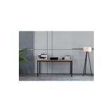 Home Sehpol Çalışma Masası 160x80x75 CM Siyah Atlantik Çam