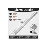 Home Silme Demir 2 mm 3x50 cm Lama Demir Düz Çelik Şerit Profil Dayanıklı Malzeme