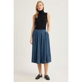 Home Store Fitilli Kadife Etek - Indigo - Standart