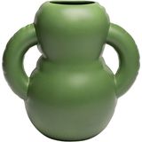 Home Stüdyo Oscar Moss Matte Yeşil Vazo Seramik - Standart