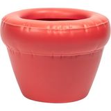 Home Stüdyo Pierre Coral Matte Kırmızı Seramik Saksı - Standart