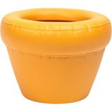 Home Stüdyo Pierre Yolk Matte Sarı Seramik Saksı - Standart