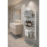 Home Stuff 3'Lü Siyah Avantajlı Set, Kanguru Raf Düzenleyici Çok Amaçlı Metal Tel Raf