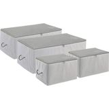 Home Textile 4'lü Gri Renk Stuff & Things Hurç Set