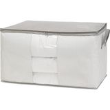 Home Textile Mega Boy Pvc Pencereli Gri Çizgili Stuff & Things Hurç 75 x 40 x 40 cm