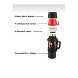 Home Travel Pot Termos 4 Litre Paslanma Çelik Termos Dağcı -kamp-piknik-aile Boyu Termos